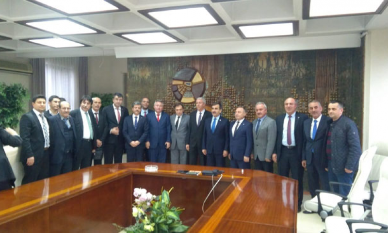 TRT İZMİR BÖLGE MÜDÜRÜ MEVLÜT ŞAHBAZ'I MAKAMINDA ZİYARET ETTİK